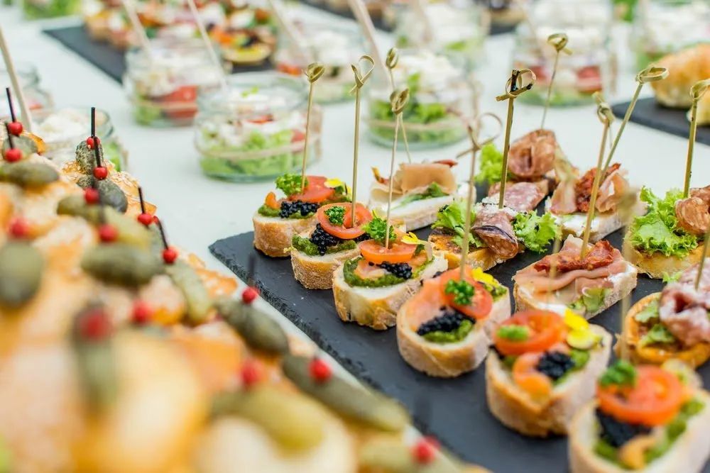 Canapés variados