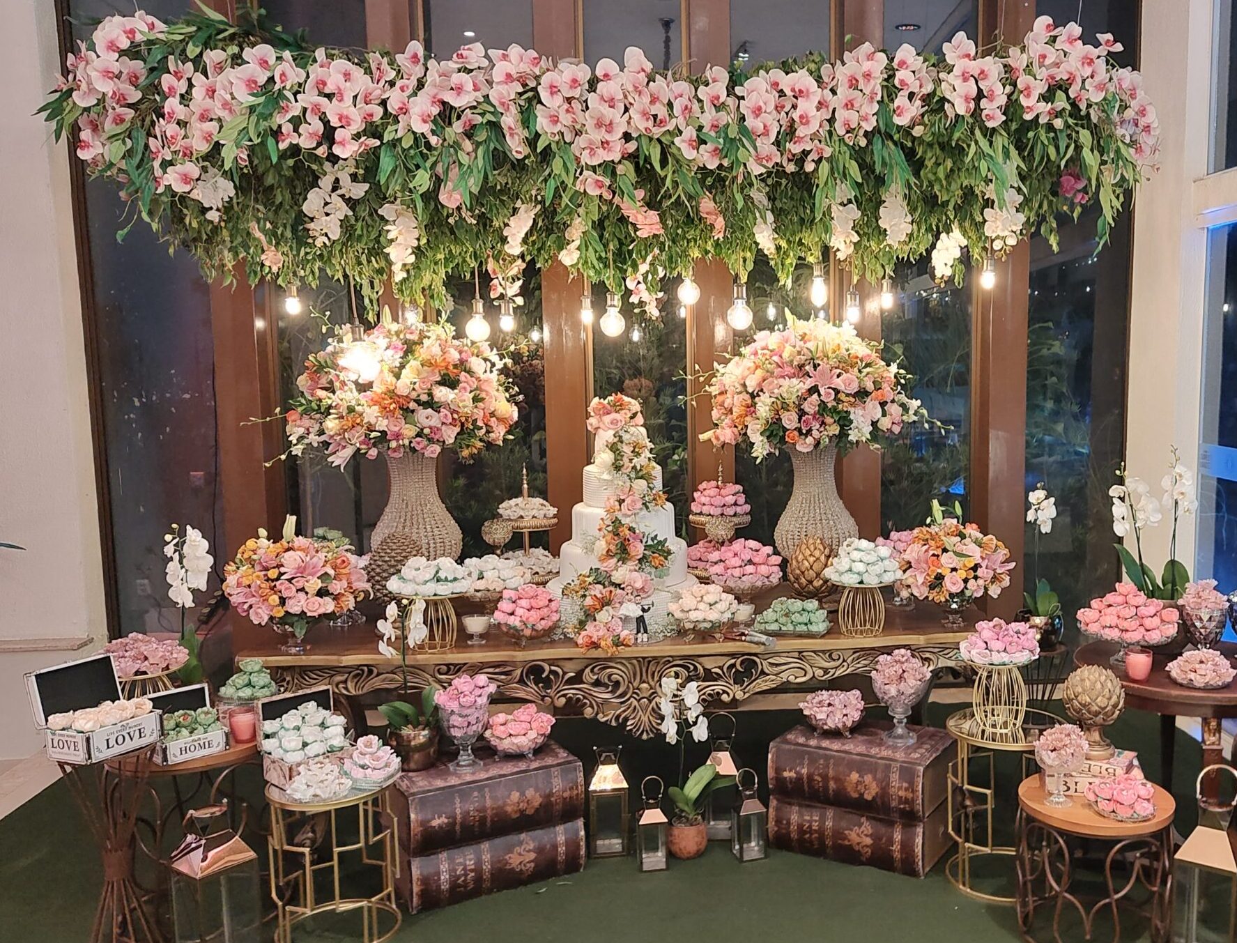 Mesa de doces decorada